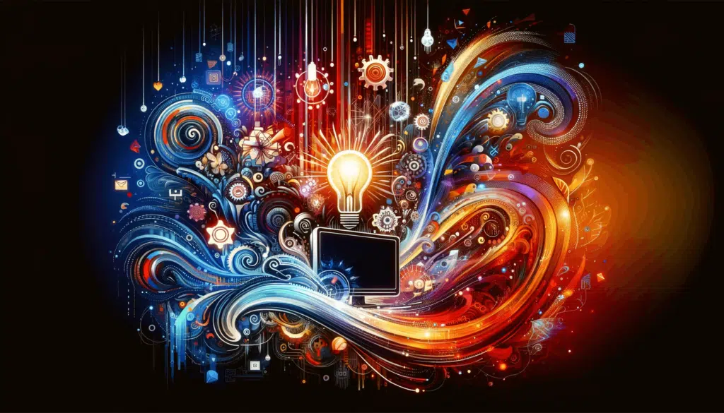 DALL·E 2023 12 19 16.54.15 A captivating full width image illustrating the theme How to Create Awesome ChatGPT Prompts with no white spaces. The design should be rich and fu 2