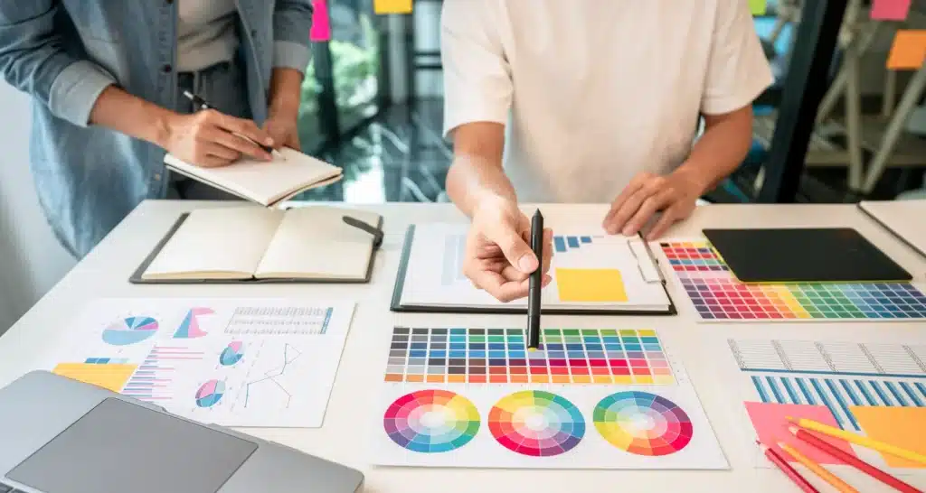 team of creative graphic designer working on color 2023 07 12 00 57 11 utc 1 1